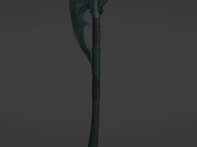 Heavy Axe 3D model