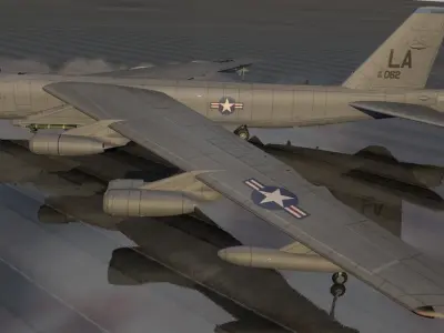 Boeing B-52 Stratofortress 3D model
