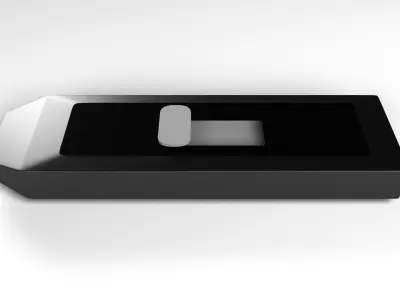 Flashdisk usb flash drive 3D model