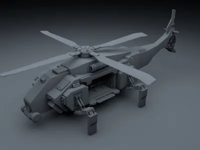 lowpoly modern aphatchi 3D model