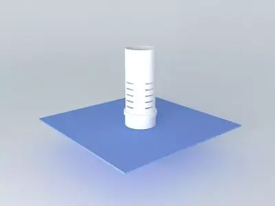 Bell siphon 3D model