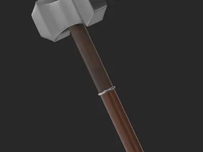 viking hammer 3D model