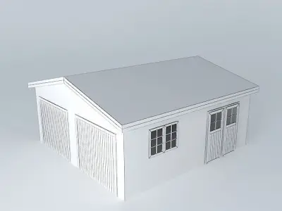 Decochalet-2015 - Garage 570x600 Free 3D model