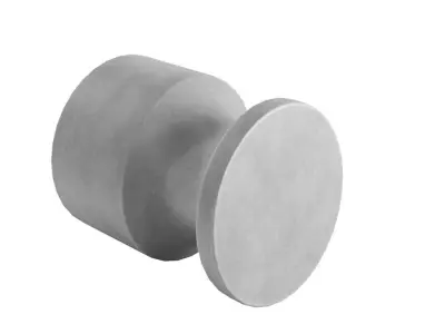 Concrete Side Table Free 3D model
