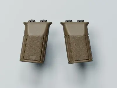 Verical Grip - M-LOK - Replica Low-poly 3D model