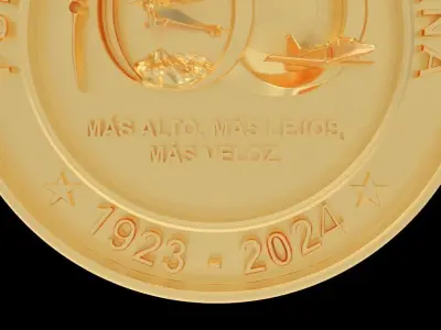 Bolivian Air Force Logo 3D print model