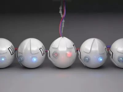 DRONES STATION 3D model