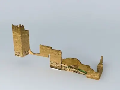 Castillo de Alhama Free 3D model