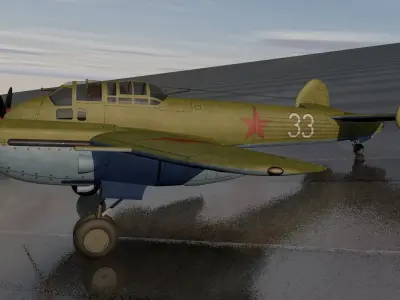 Yakovlev Yak-2 3D model