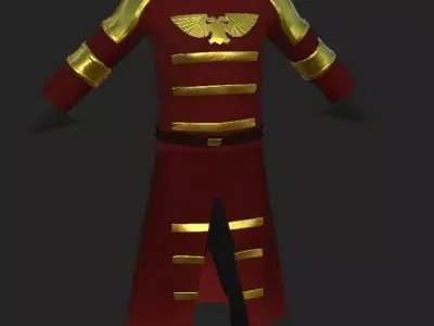 Vostroyan Firstborn Clothes 3D model