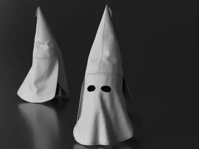 Ku Klux Klan Cap 3D model
