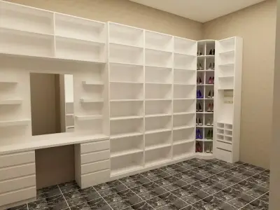 dressing room Free 3D model