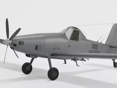 Air Tractor AT-802 - When THE FARMER IS ARMED - 3D model