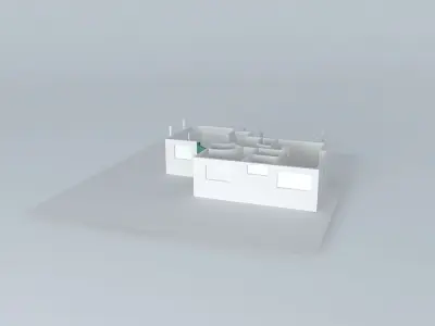 house view construction Free 3D model