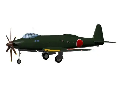 Yokosuka R2Y Keiun 3D model