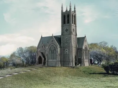 Ireland Gothic Church 3D model