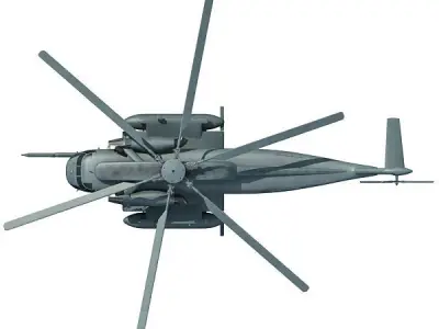 Sikorsky CH-53 Sea Stallion 3D model