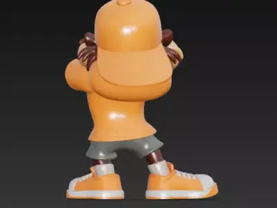 Taz Street cloth Free 3D print model