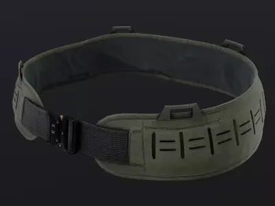 PT4 belt Low-poly 3D model