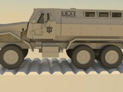 caiman mrap 3D model