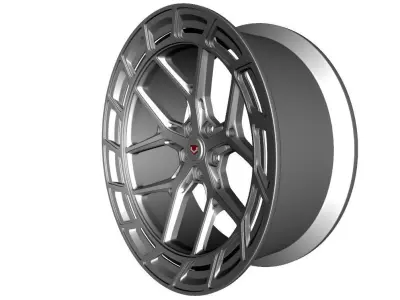 Wheel Model Vossen LC3-01T 3D model
