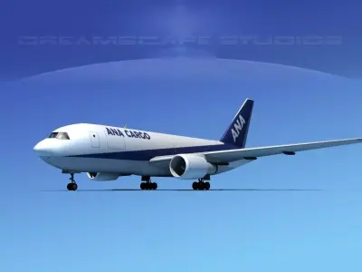 Boeing 767-100 ANA Cargo 3D model