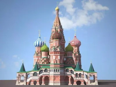 Saint Basils Cathedral 3D model