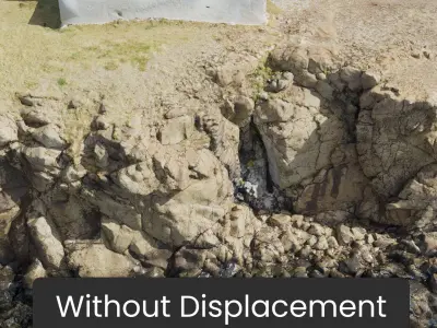 Coastal Cliff Formation - 3D PBR Model 3D model