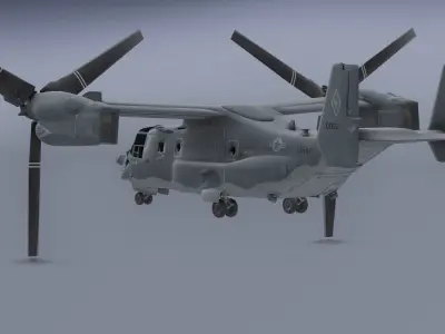 Oyspree v22 Low-poly 3D model