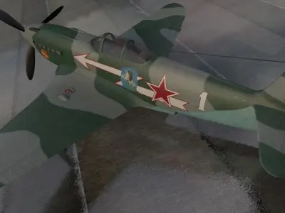 Yakovlev Yak-3 3D model
