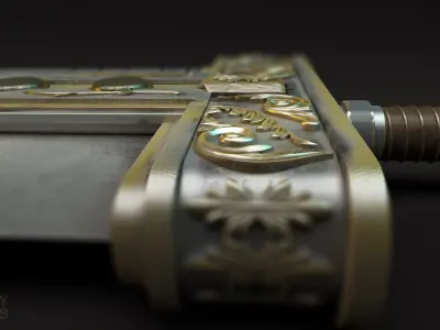 Final Fantasy - Buster Sword 3D model