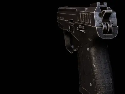 Stalker M906 Low-poly 3D model