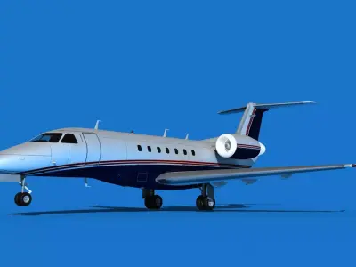 Embraer Praetor 600 V04 3D model