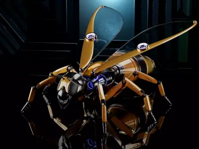 Wasp robot 3D model