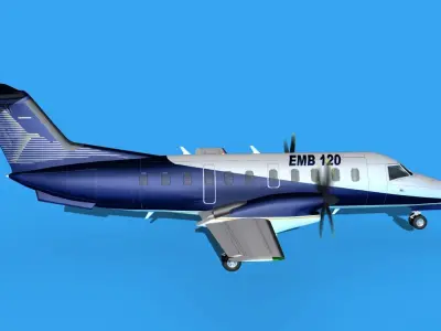 Embraer EMB120 Embraer 3D model