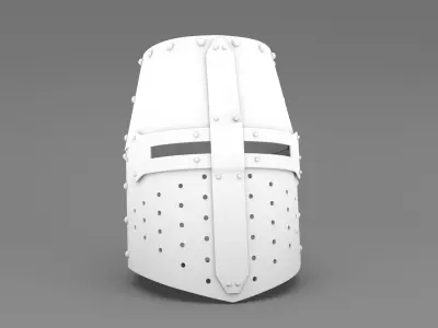 Templar Helm Free 3D model