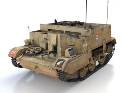 Bren Gun Carrier - BUC - T17358 3D model
