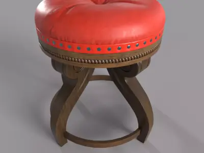 chair classic Free low-poly 3D model
