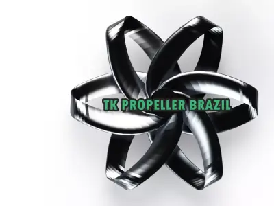 3D Toroidal Drone Propeller TK SERIES 3D model