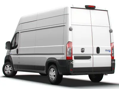 Ram ProMaster EV Cargo Van L3H3 2024 3D model