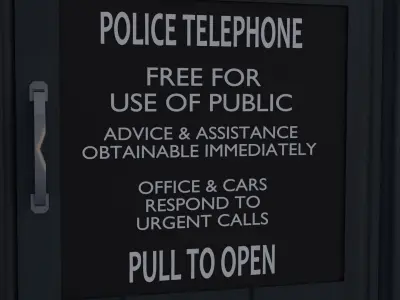 15th Doctor TARDIS Free 3D model