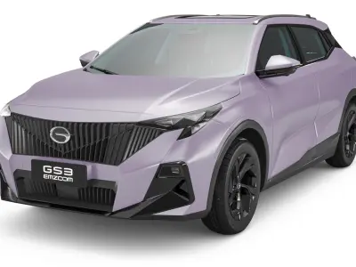 2024 GAC GS3 EMZOOM With Interior 3D model purchase