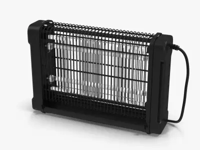 Electric Fly killer Low-poly 3D model