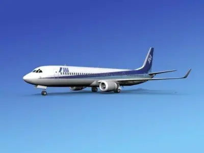 Boeing 737-900ER All Nippon 3D model