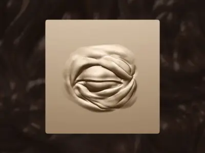 Monster and creature eyes VDM brush set for Zbrush 3D model