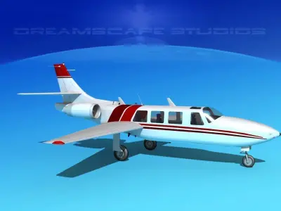 Piper Aerostar FJ-100 Fanjet V01 3D model