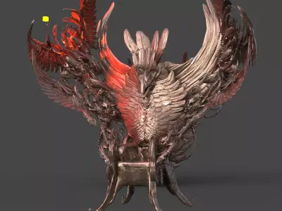 River Styx Throne  3D model