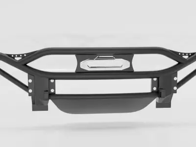 BUMPER FRONT ADD TUBOLAR JEEP GLADIATOR 3D model