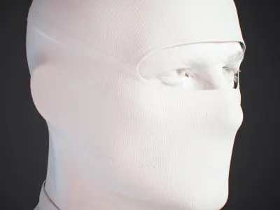 Balaclava swat army Black Ops FREE Free low-poly 3D model