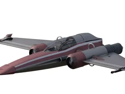 Custom Z-95 Headhunter 3D model